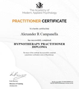 Hypnotherapy Practitioner Certificate