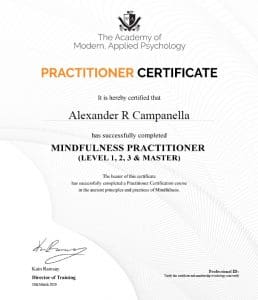 Mindfulness Practitioner Certificate